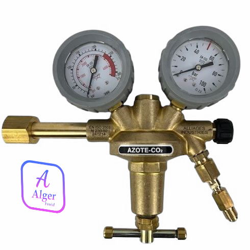 DÉTENDEUR AZOTE 0 - 50BAR + FLEXIBLE