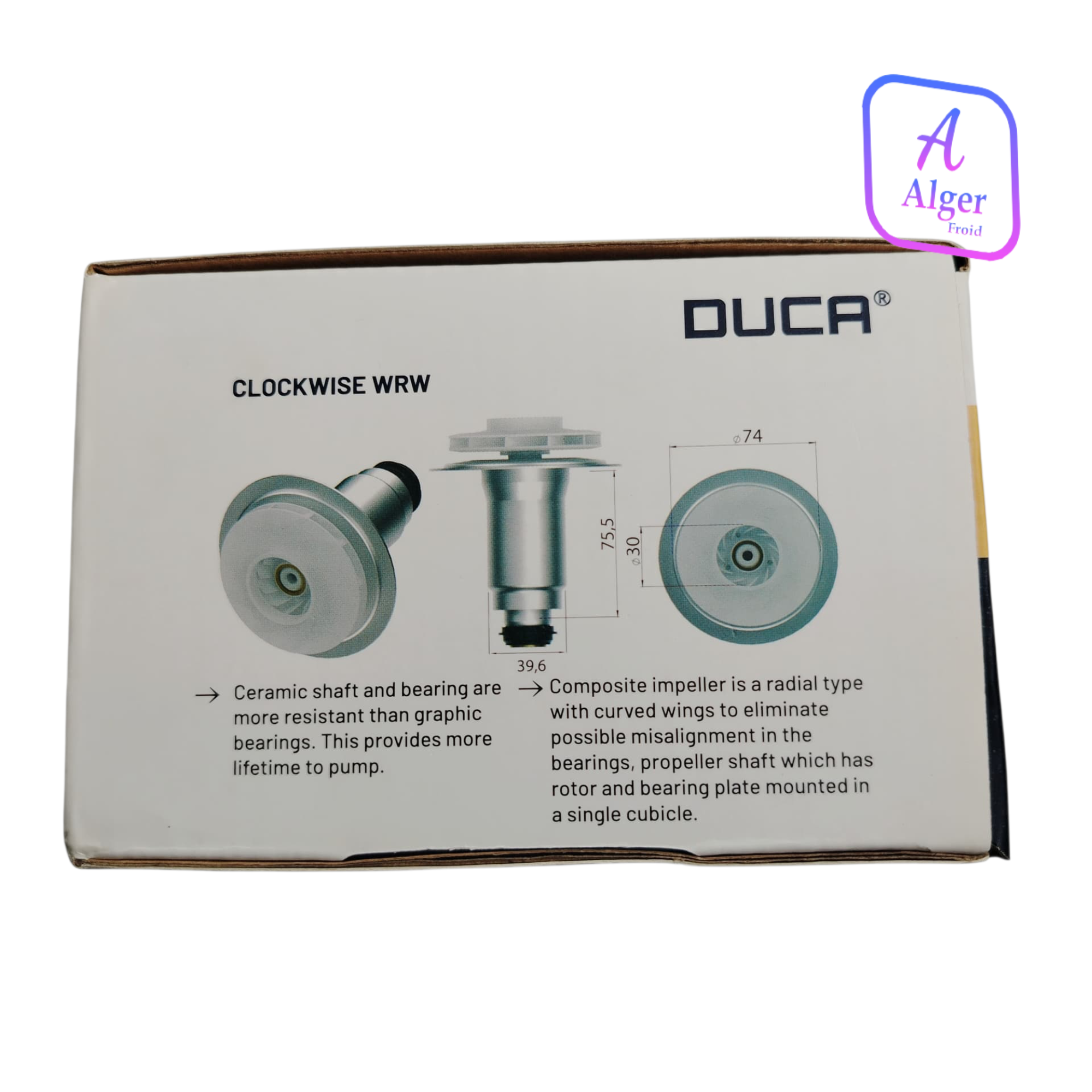 ROTOR DE POMPE 15/25_7 DUCA