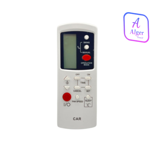 TÉLÉCOMMANDE CLIM carrera AC-22