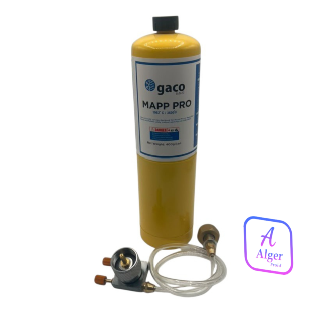 PACK TÈTE CHALUMEAU AVEC GAZ MAPP PRO