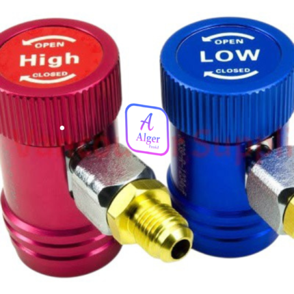 JE VALVE DE CHARGE AUTO BLEU ROUGE BLEU NOUVEAU GAZ  R1234