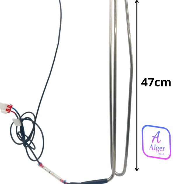 RESISTANCE  FRIGO BRANDT  GM + SONDE 47CM